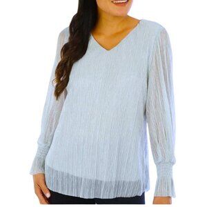 Harper 241 Long Sleeve Embellished Top LARGE PETITE (202)